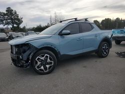 Salvage cars for sale at San Martin, CA auction: 2022 Hyundai Santa Cruz Limited