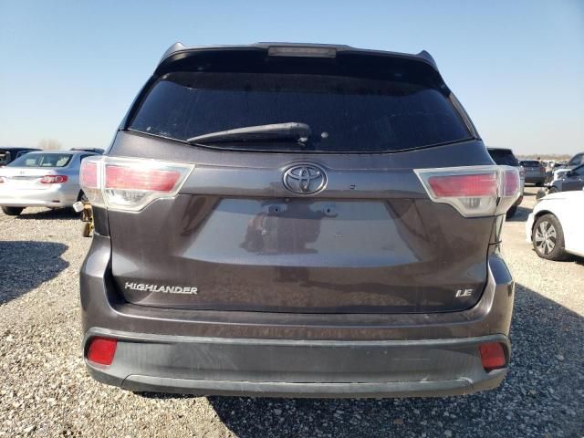 2015 Toyota Highlander LE