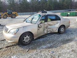 Salvage cars for sale at Gainesville, GA auction: 2002 Lexus LS 430