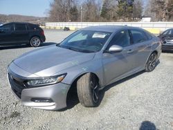 Salvage cars for sale at Concord, NC auction: 2020 Honda Accord Sport