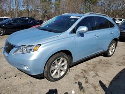 Salvage cars for sale at Austell, GA auction: 2011 Lexus RX 350