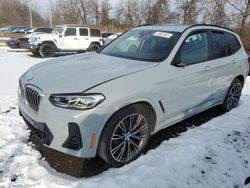 Salvage cars for sale at Marlboro, NY auction: 2022 BMW X3 SDRIVE30I