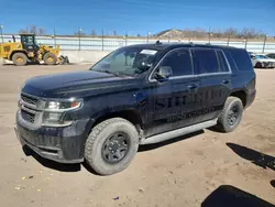 Chevrolet salvage cars for sale: 2016 Chevrolet Tahoe Police