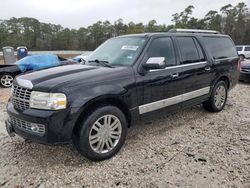 Salvage cars for sale at Houston, TX auction: 2008 Lincoln Navigator L