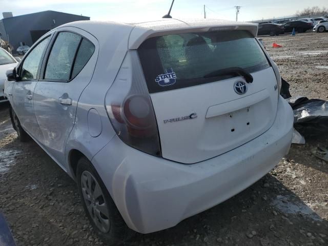 2012 Toyota Prius C