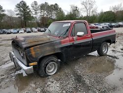 Salvage trucks for sale at Gaston, SC auction: 1986 Chevrolet C10