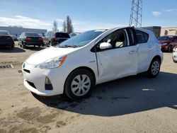 Salvage cars for sale at Hayward, CA auction: 2014 Toyota Prius C