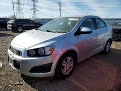 Salvage cars for sale at Elgin, IL auction: 2015 Chevrolet Sonic LT