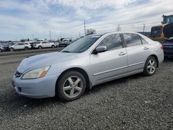 Salvage cars for sale at Eugene, OR auction: 2005 Honda Accord EX