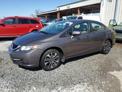 Honda salvage cars for sale: 2015 Honda Civic EX