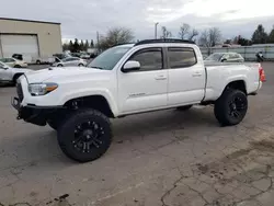 Salvage trucks for sale at Woodburn, OR auction: 2016 Toyota Tacoma Double Cab