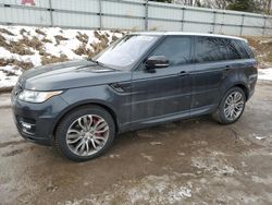 Land Rover salvage cars for sale: 2016 Land Rover Range Rover Sport SC