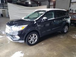 Salvage cars for sale at North Billerica, MA auction: 2018 Ford Escape SE