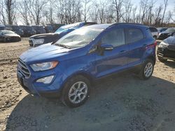 Salvage cars for sale at Baltimore, MD auction: 2018 Ford Ecosport SE