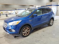 Salvage cars for sale at Sandston, VA auction: 2018 Ford Escape SE