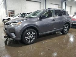 Salvage cars for sale at Ham Lake, MN auction: 2017 Toyota Rav4 LE