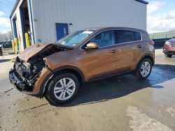 Salvage cars for sale at Duryea, PA auction: 2019 KIA Sportage LX