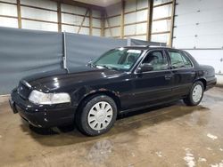 Salvage cars for sale at Columbia Station, OH auction: 2008 Ford Crown Victoria Police Interceptor