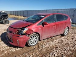 Salvage cars for sale at Rapid City, SD auction: 2013 Toyota Prius V