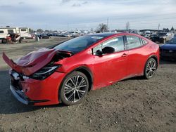 Salvage cars for sale at Eugene, OR auction: 2024 Toyota Prius LE