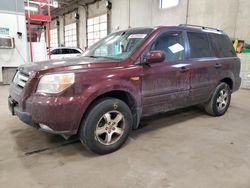 Salvage cars for sale at Blaine, MN auction: 2007 Honda Pilot EXL