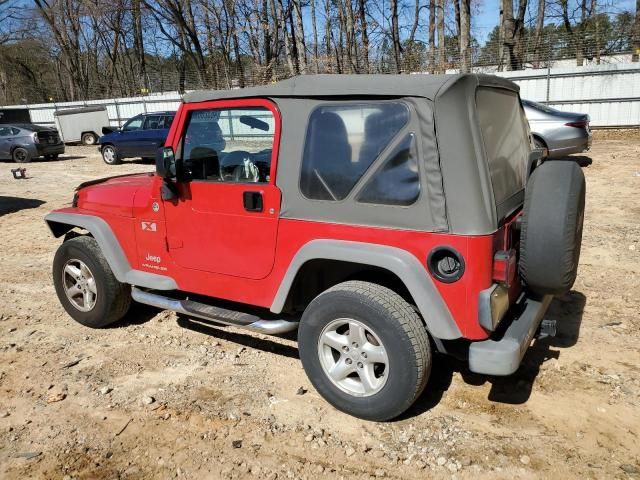 2005 Jeep Wrangler X