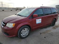 Salvage cars for sale at Houston, TX auction: 2014 Dodge Grand Caravan SXT