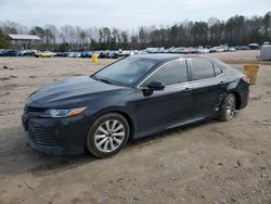 Salvage cars for sale at Charles City, VA auction: 2020 Toyota Camry LE