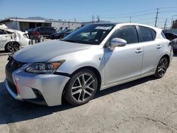 Salvage cars for sale at Sun Valley, CA auction: 2016 Lexus CT 200