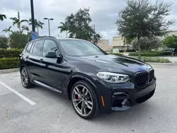 Vehiculos salvage en venta de Copart Opa Locka, FL: 2021 BMW X3 XDRIVEM40I