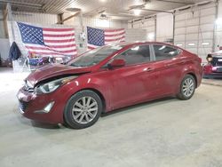 Salvage cars for sale at Columbia, MO auction: 2014 Hyundai Elantra SE