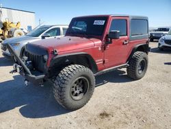 Salvage cars for sale at Tucson, AZ auction: 2012 Jeep Wrangler Sport