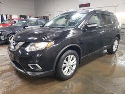 Salvage cars for sale at Elgin, IL auction: 2015 Nissan Rogue S