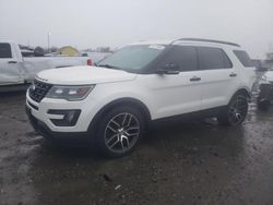 Salvage cars for sale at Sacramento, CA auction: 2016 Ford Explorer Sport