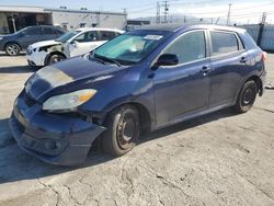 Toyota salvage cars for sale: 2009 Toyota Corolla Matrix