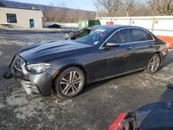 Salvage cars for sale at Grantville, PA auction: 2021 Mercedes-Benz E 350 4matic