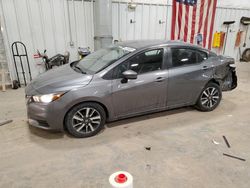 Salvage cars for sale at Mcfarland, WI auction: 2021 Nissan Versa SV