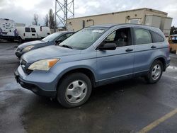 Salvage cars for sale at Hayward, CA auction: 2008 Honda CR-V LX