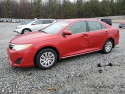 Salvage cars for sale from Copart Gainesville, GA: 2013 Toyota Camry L