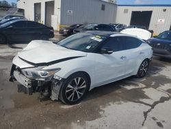 Salvage cars for sale at New Orleans, LA auction: 2016 Nissan Maxima 3.5S