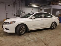 Salvage cars for sale at Wheeling, IL auction: 2014 Honda Accord LX