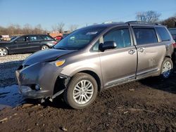 Salvage cars for sale at Chicago Heights, IL auction: 2015 Toyota Sienna XLE