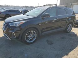 Salvage cars for sale at Fredericksburg, VA auction: 2017 Hyundai Santa FE SE Ultimate