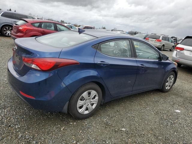 2016 Hyundai Elantra SE