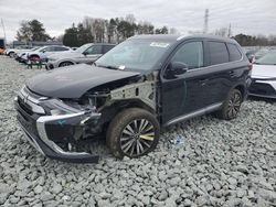 Salvage cars for sale at Mebane, NC auction: 2019 Mitsubishi Outlander SE