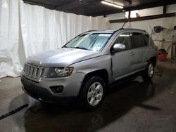 Salvage cars for sale at Ebensburg, PA auction: 2017 Jeep Compass Latitude