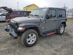 Salvage cars for sale from Copart Sacramento, CA: 2019 Jeep Wrangler Sport