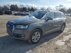 Salvage cars for sale at Madisonville, TN auction: 2017 Audi Q7 Premium Plus