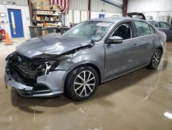 Salvage cars for sale at West Mifflin, PA auction: 2017 Volkswagen Jetta SE