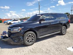 Salvage cars for sale at Homestead, FL auction: 2024 Ford Expedition Max XLT